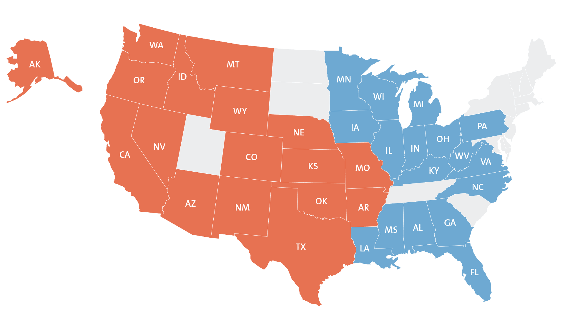 USA Staatenwahl (Sommer)